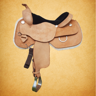 Western Rough Out Saddle Western Rough Out Saddle